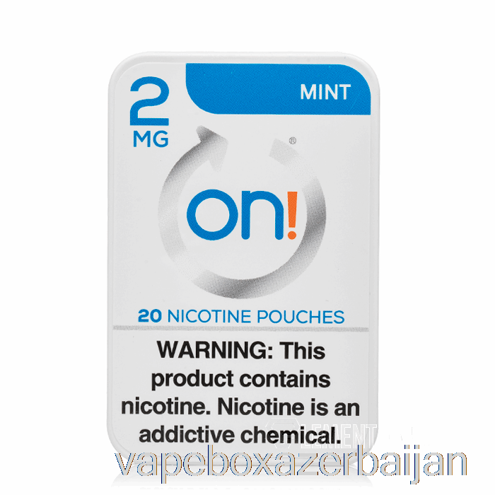 Vape Baku ON! Nicotine Pouches - MINT 2mg